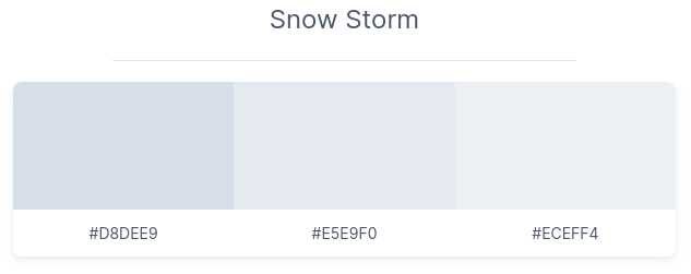 Snow Storm